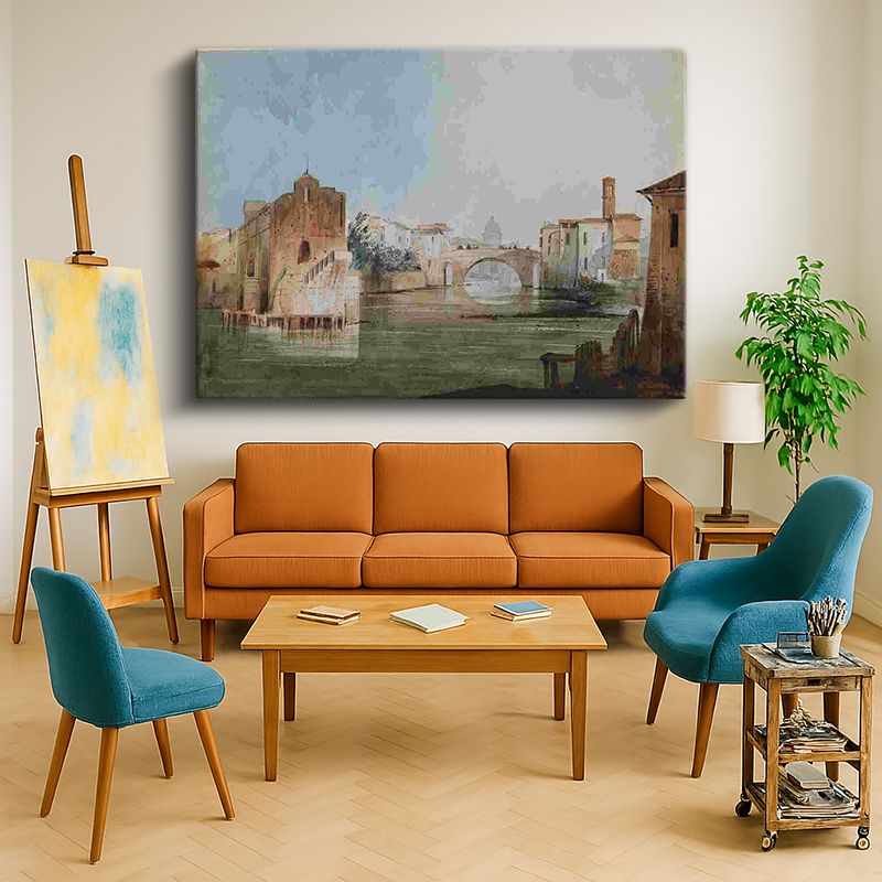 Ressam Kanvas Tablo 479